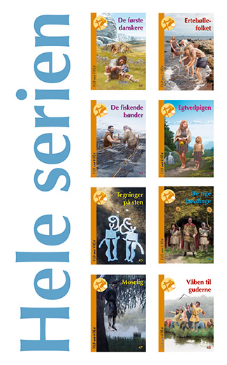Vild med Viden Serie 6: Danmarks oldtid, i alt 8 bøger